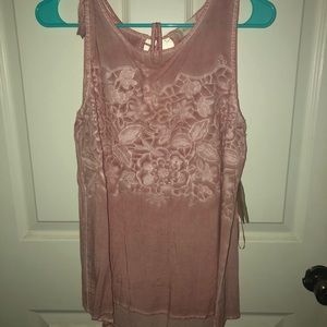NWT Altar’d State Dusty Pink Tank
